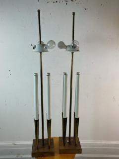 Tommi Parzinger MID CENTURY MODERNIST BRASS LAMPS IN THE MANNER OF TOMMI PARZINGER - 2123050