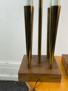Tommi Parzinger MID CENTURY MODERNIST BRASS LAMPS IN THE MANNER OF TOMMI PARZINGER - 2123051
