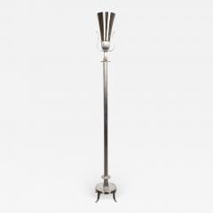 Tommi Parzinger Mid Century Modern Polished Nickel Urn Form Torch re by Tommi Parzinger - 1703239