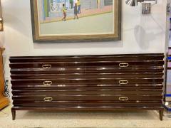 Tommi Parzinger Original Tommi Parzinger Sculpted Front Chest of Drawers Signed - 4619977
