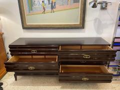 Tommi Parzinger Original Tommi Parzinger Sculpted Front Chest of Drawers Signed - 4619981