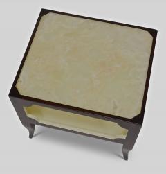 Tommi Parzinger Pair Tommi Parzinger Originals Tables w Onyx Tops - 2192885