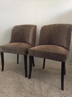 Tommi Parzinger Pair of Tommi Parzinger Chairs Captains Dining Chairs Charek Modern - 1345716