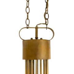 Tommi Parzinger Parzinger Style Large and Impressive Chandelier in Brass 1950s - 2968528