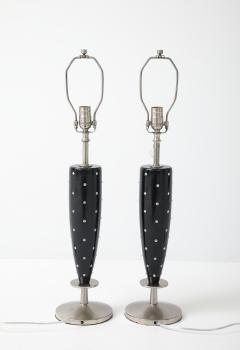 Tommi Parzinger Parzinger Style Rhinestone Studded Lamps - 4807575