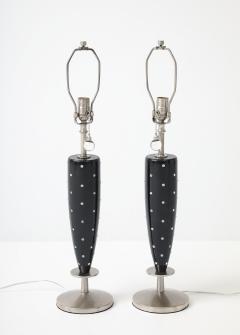 Tommi Parzinger Parzinger Style Rhinestone Studded Lamps - 4807578