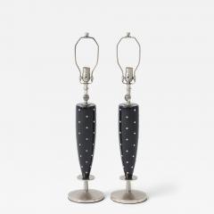 Tommi Parzinger Parzinger Style Rhinestone Studded Lamps - 4809992