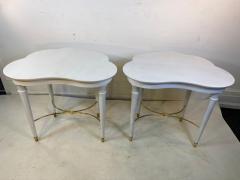 Tommi Parzinger RARE PAIR OF STYLISH TOMMI PARZINGER TABLES FOR CHARAK - 1650544