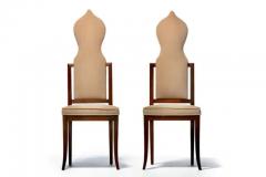 Tommi Parzinger Set of 14 Hollywood Regency Moroccan Tommi Parzinger Style Dining Chairs c 1960 - 3495082