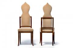 Tommi Parzinger Set of 14 Hollywood Regency Moroccan Tommi Parzinger Style Dining Chairs c 1960 - 3495083