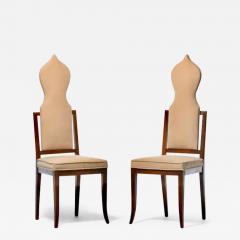 Tommi Parzinger Set of 14 Hollywood Regency Moroccan Tommi Parzinger Style Dining Chairs c 1960 - 3496508