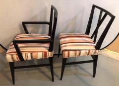 Tommi Parzinger Set of Ten Tommi Parzinger Attributed Dining Room Chairs - 1292874