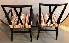 Tommi Parzinger Set of Ten Tommi Parzinger Attributed Dining Room Chairs - 1292875