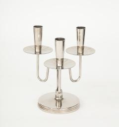 Tommi Parzinger Tommi Parzinger 3 Arm Nickel Candelabra - 970666