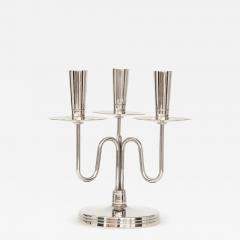 Tommi Parzinger Tommi Parzinger 3 Arm Nickel Candelabra - 971177