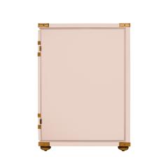Tommi Parzinger Tommi Parzinger 3 Door Credenza with Iconic Engraved Brass Hardware 1950s - 4343264