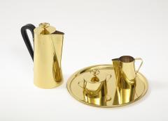 Tommi Parzinger Tommi Parzinger 4pc Brass Coffee Set - 2491841