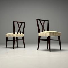 Tommi Parzinger Tommi Parzinger Attrib Mid Century Modern Twelve Dining Chairs 1960s - 3765571