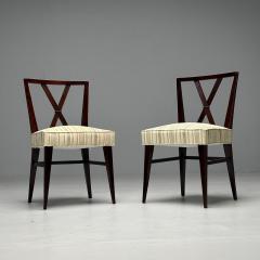 Tommi Parzinger Tommi Parzinger Attrib Mid Century Modern Twelve Dining Chairs 1960s - 3765572