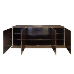 Tommi Parzinger Tommi Parzinger Beautifully Crafted 4 Door Credenza 1950s Signed  - 1423753