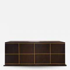 Tommi Parzinger Tommi Parzinger Beautifully Crafted 4 Door Credenza 1950s Signed  - 1426231