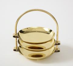 Tommi Parzinger Tommi Parzinger Brass 3 Tier Canape Server - 3083697