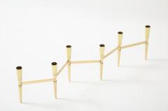 Tommi Parzinger Tommi Parzinger Brass Expandable Candelabra - 4547027
