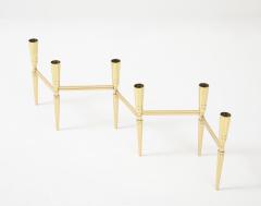 Tommi Parzinger Tommi Parzinger Brass Expandable Candelabra - 4547028