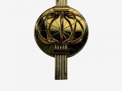 Tommi Parzinger Tommi Parzinger Candleholder Sconces Polished Brass Metal USA c 1955 - 4696366