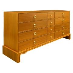 Tommi Parzinger Tommi Parzinger Chest of Drawers with Brass Pulls 1940s - 333110