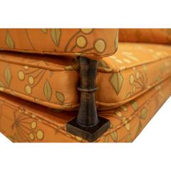 Tommi Parzinger Tommi Parzinger Chic Pair of Swiveling Upholstered Lounge Chairs 1960s - 3136096