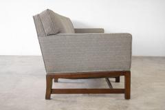 Tommi Parzinger Tommi Parzinger Classic Modern Ten Foot Sofa in Mahogany 1960s - 2894883