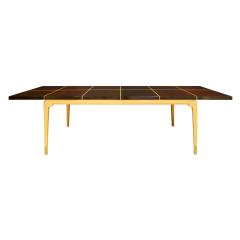 Tommi Parzinger Tommi Parzinger Elegant Extension Dining Table 1950s Signed  - 1425670