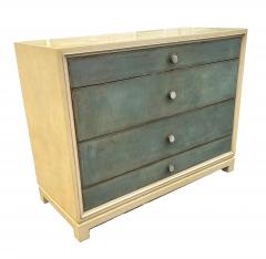 Tommi Parzinger Tommi Parzinger Glazed Leather Chest Of Drawers For Charak Modern - 4323001