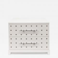 Tommi Parzinger Tommi Parzinger Iconic Studded Small Chest Bedside Table 1981 - 3521293