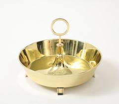 Tommi Parzinger Tommi Parzinger Large Brass Nut Serving Bowl - 4418289
