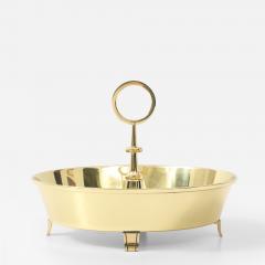 Tommi Parzinger Tommi Parzinger Large Brass Nut Serving Bowl - 4419578