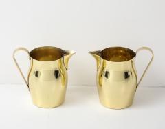 Tommi Parzinger Tommi Parzinger Large Brass Pitchers - 3932900