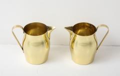 Tommi Parzinger Tommi Parzinger Large Brass Pitchers - 3932905