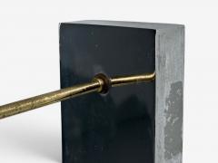 Tommi Parzinger Tommi Parzinger Large Wall Sconces Chromed Steel Brass Fabric USA 1950s - 4599351