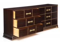 Tommi Parzinger Tommi Parzinger Mahogany Dresser - 2398792