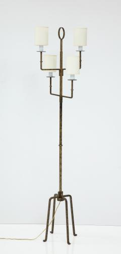 Tommi Parzinger Tommi Parzinger Mid Century Sculptural Gilt Steel 4 Light Floor Lamp - 2604971