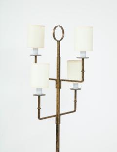 Tommi Parzinger Tommi Parzinger Mid Century Sculptural Gilt Steel 4 Light Floor Lamp - 2604983