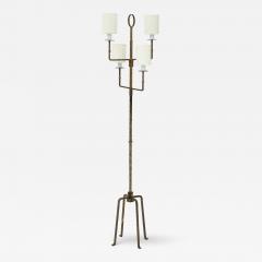 Tommi Parzinger Tommi Parzinger Mid Century Sculptural Gilt Steel 4 Light Floor Lamp - 2608071