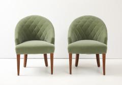 Tommi Parzinger Tommi Parzinger Mohair Club Chairs - 4228004