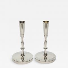 Tommi Parzinger Tommi Parzinger Nickel Candlesticks - 2323926