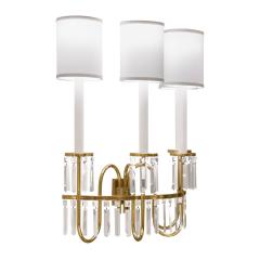 Tommi Parzinger Tommi Parzinger Pair of Rare and Important Large Four Arm Sconces 1950s - 3991172