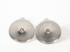 Tommi Parzinger Tommi Parzinger Round Nickel Candlesticks - 4418805