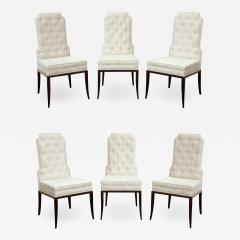 Tommi Parzinger Tommi Parzinger Set of 6 Elegant Dining Chairs 1950s - 2030295