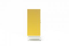 Tommi Parzinger Tommi Parzinger Style Hollywood Regency Yellow White Cabinet or Console - 2134793